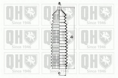 QUINTON HAZELL qg1409 -  Комплект пыльника, рулевое управление